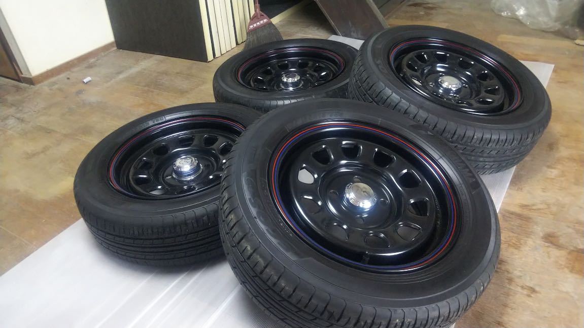 TTDスチールホイール タイヤ4本セット 軽トラ 箱バン 13インチの落札