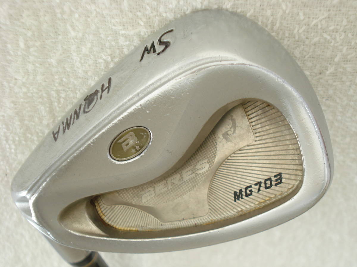 ☆HONMA アイアンセット☆BERES MG703他 圧を掛け合い△本間ゴルフ