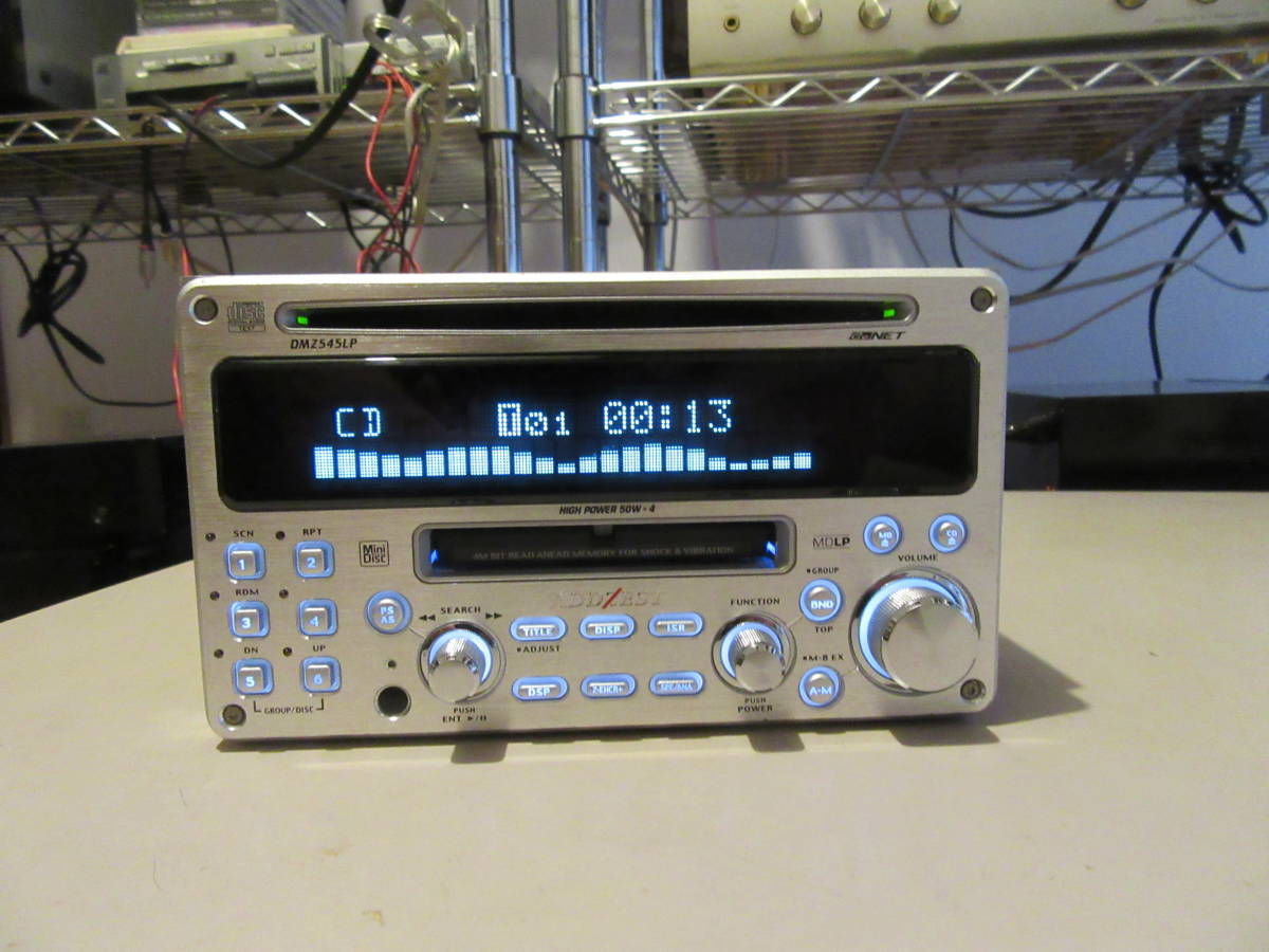 ADDZEST　アゼスト　DMZ545LP　CD&MDデッキ 880 完 ADDZEST アゼスト DMZ545LP CD&MDデッキ - メルカリ