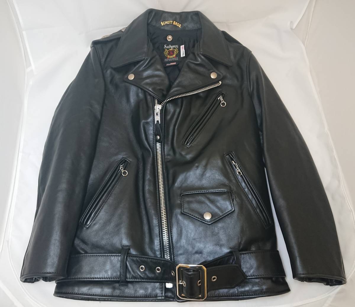 訳あり】SCHOTT ワンスター 613 UHT ホースハイド 馬革 40 遊ばそ