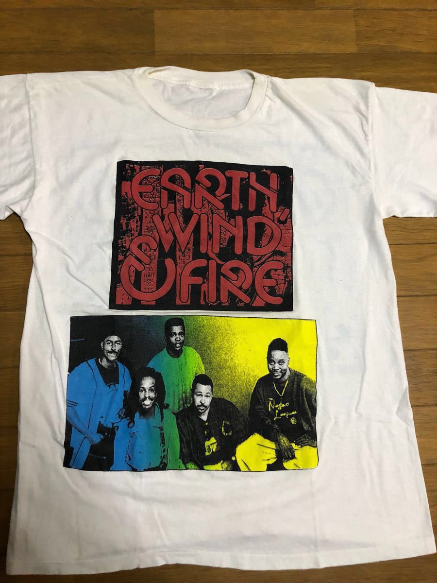 激レア 80s 90s earth wind & fire ヴィンテージ Tシャツ アース