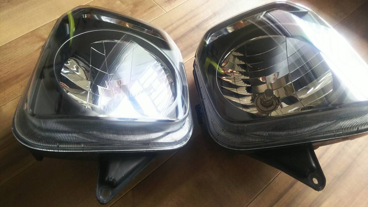 送料無料 ジムニー Jb23 ヘッドランプ 左右 純正 殻割 社外 レンズ 要防水処理 レベライザー付 ヘッドライト の落札情報詳細 ヤフオク落札価格情報 オークフリー スマートフォン版