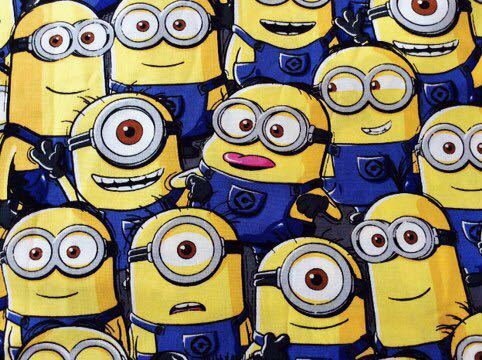 新品 ミニオンズ 可愛いミニオン 総柄 綿生地 コットン 72 50cm の落札情報詳細 ヤフオク落札価格情報 オークフリー スマートフォン版