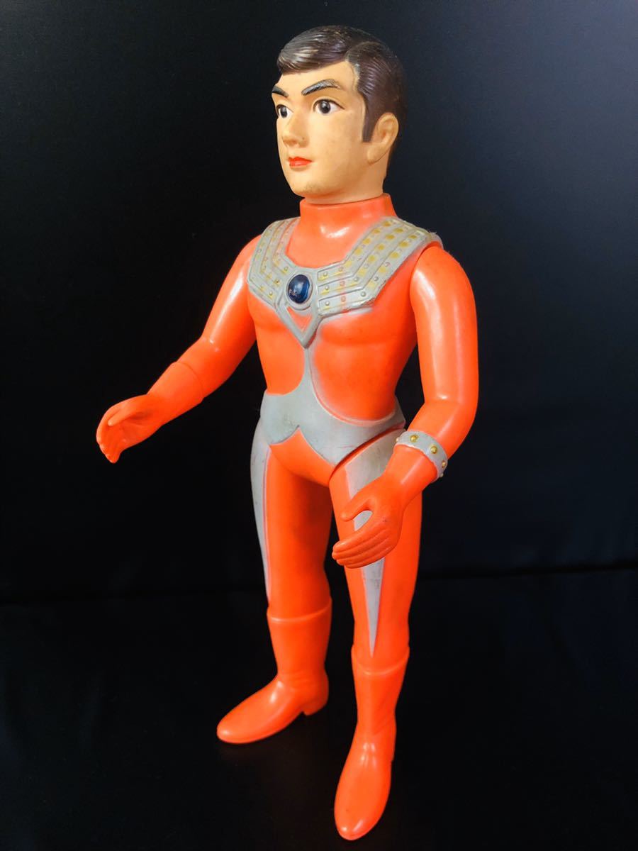 4 当時物 ウルトラマン ソフビ人形 ウルトラマンセブン ウルトラマン