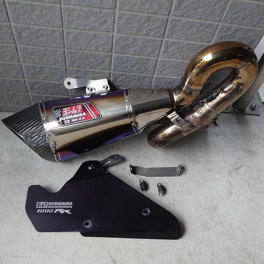 CBR1000RR SC59 ヨシムラ R11 チタンスリップオンサイレンサーの落札