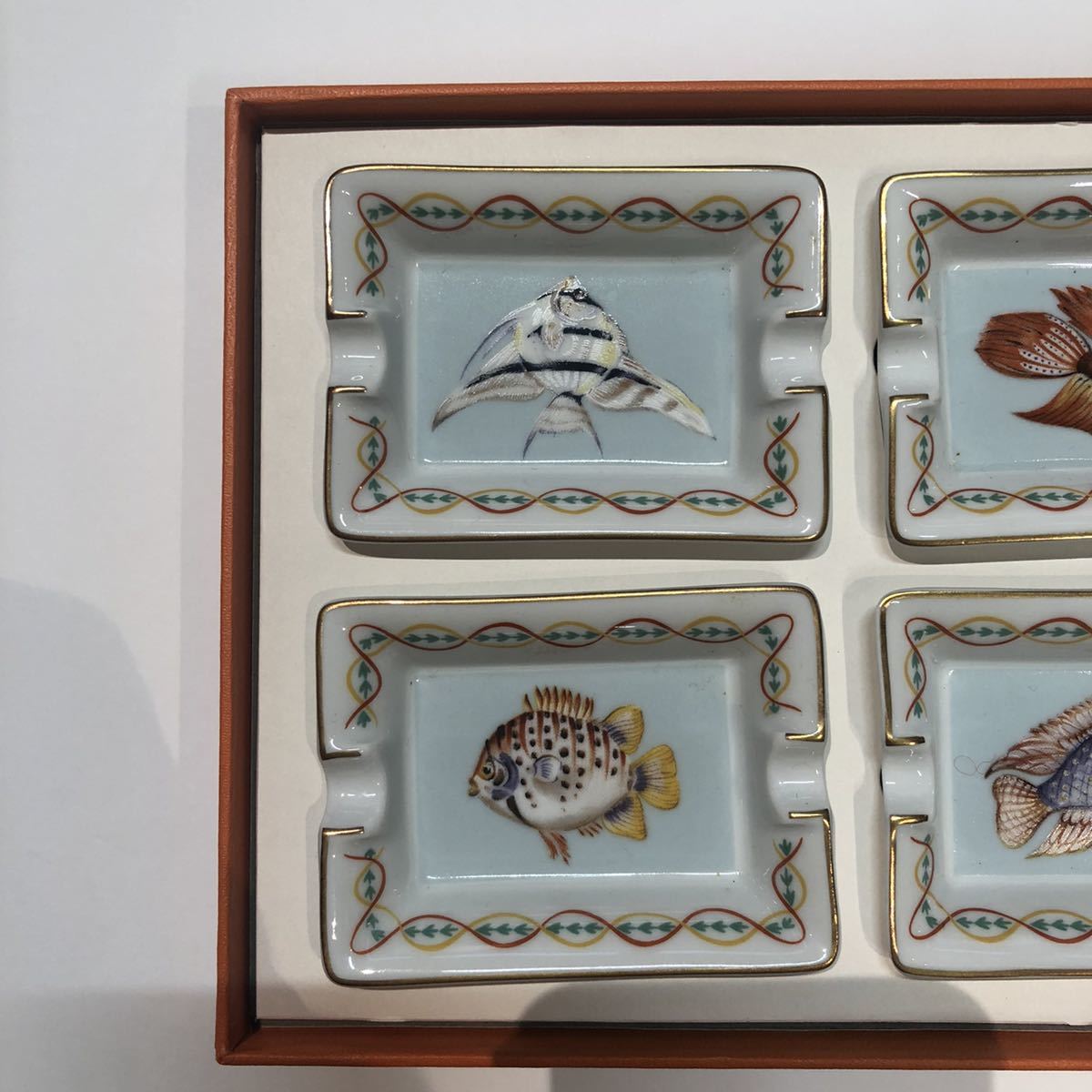 HERMES 灰皿 4つセット HERMES 灰皿4つセット