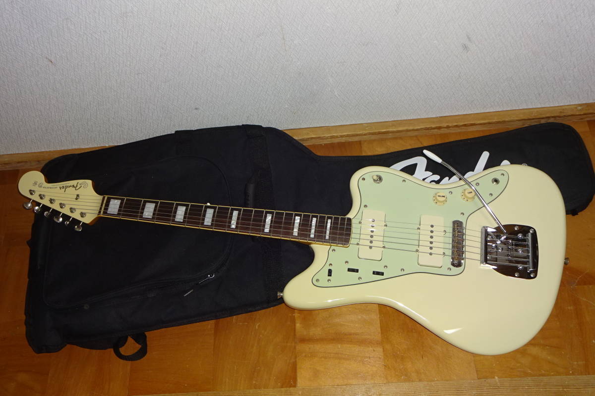 FENDER JAPAN Jazzmaster JM66B VWH LINDY FRALIN ピックアップの落札