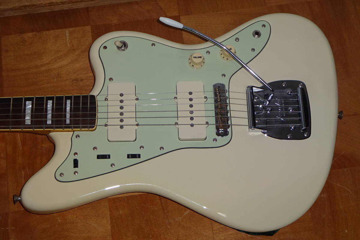 FENDER JAPAN Jazzmaster JM66B VWH LINDY FRALIN ピックアップの落札