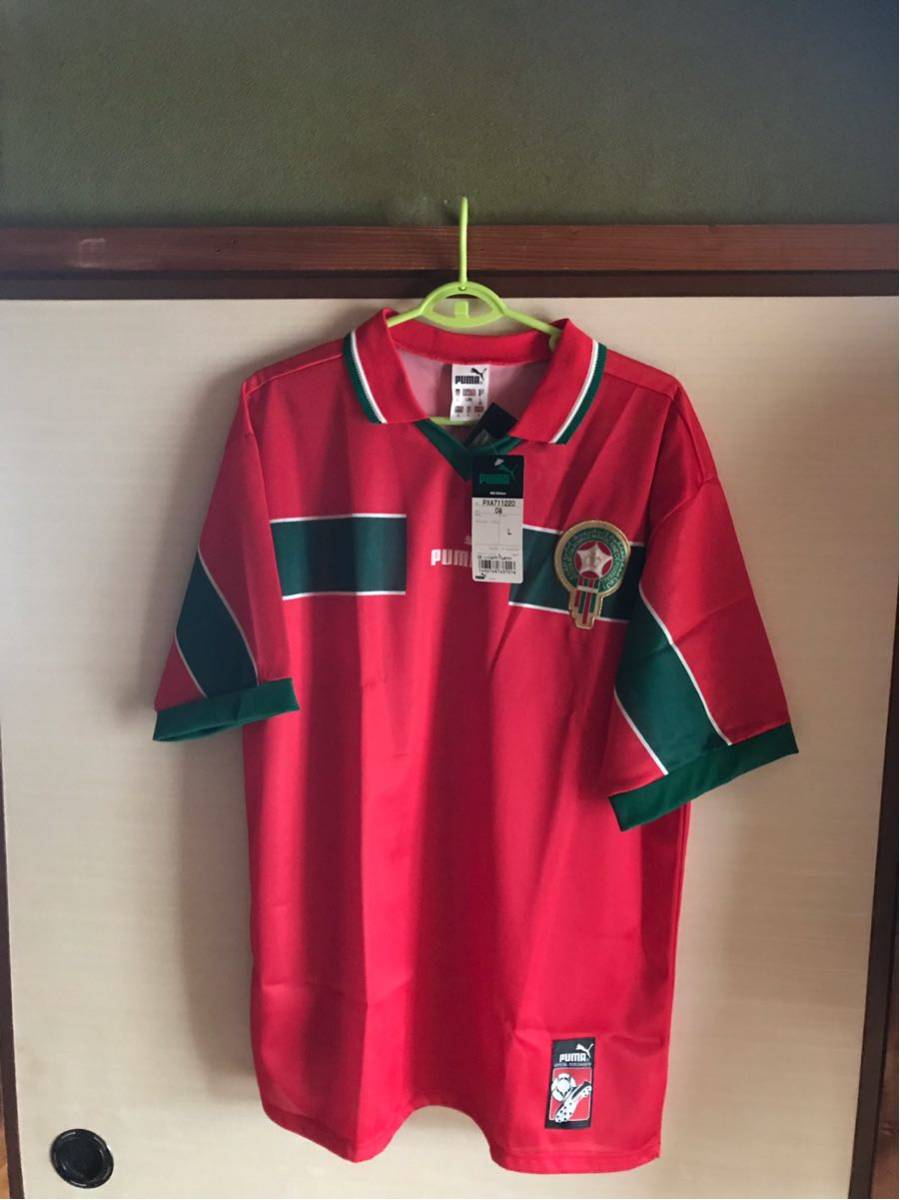 Puma モロッコ代表 サッカーシャツ 1998年フランスワールドカップ