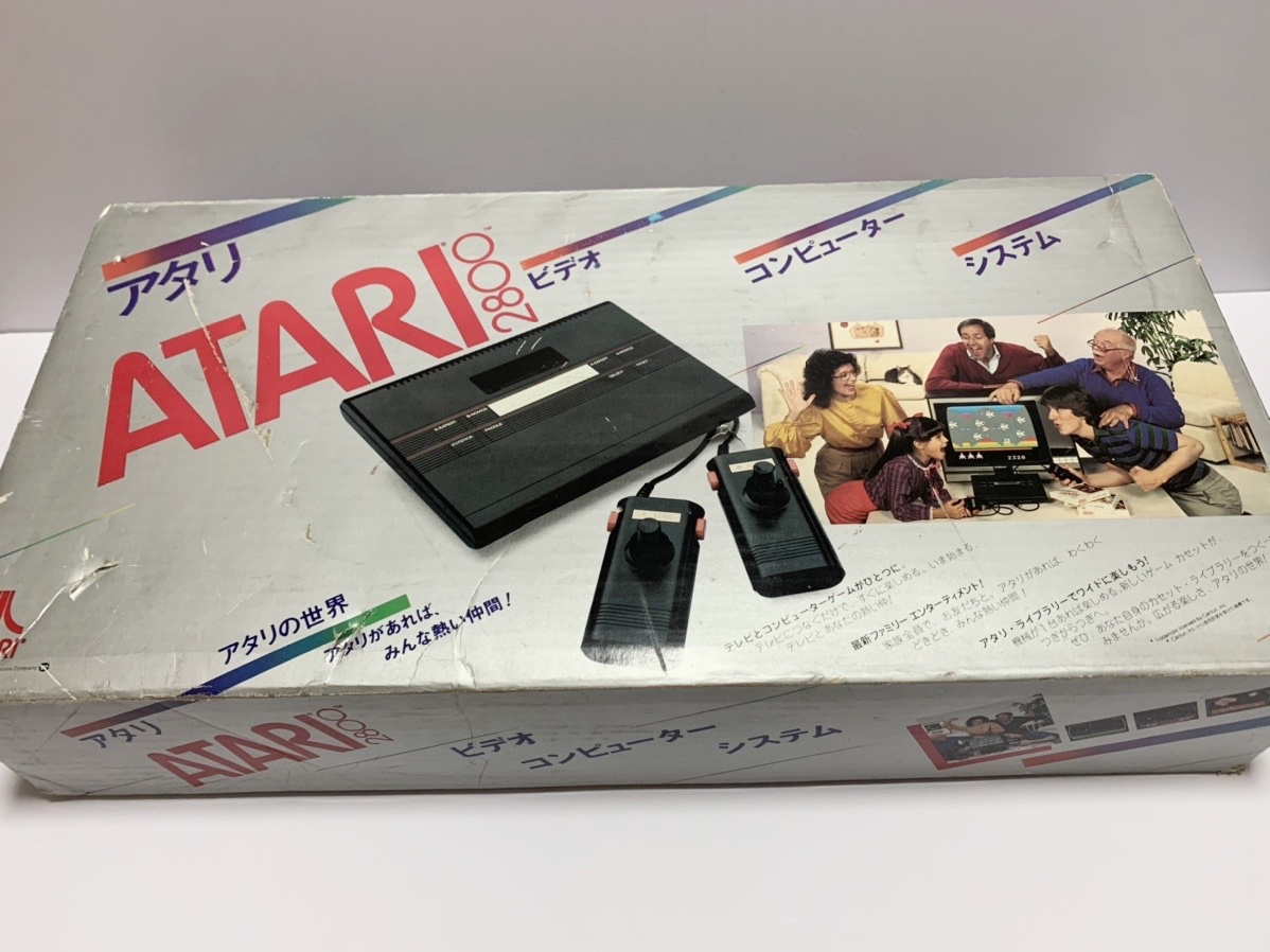 アタリ　2800 セット 稀少品 アタリ ATARI2800 本体 + 6カセットゲーム 希少】ATARI2800