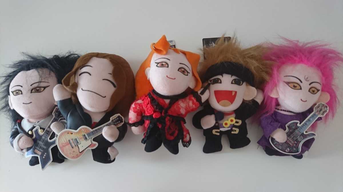 X JAPAN YOSHIKI ToshI hide pata HEATH ぬいぐるみ タグ付き の落札