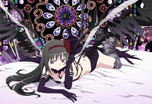 セガコラボ 悪魔ほむら クリアポスター セガコラボ 悪魔ほむら クリアポスター