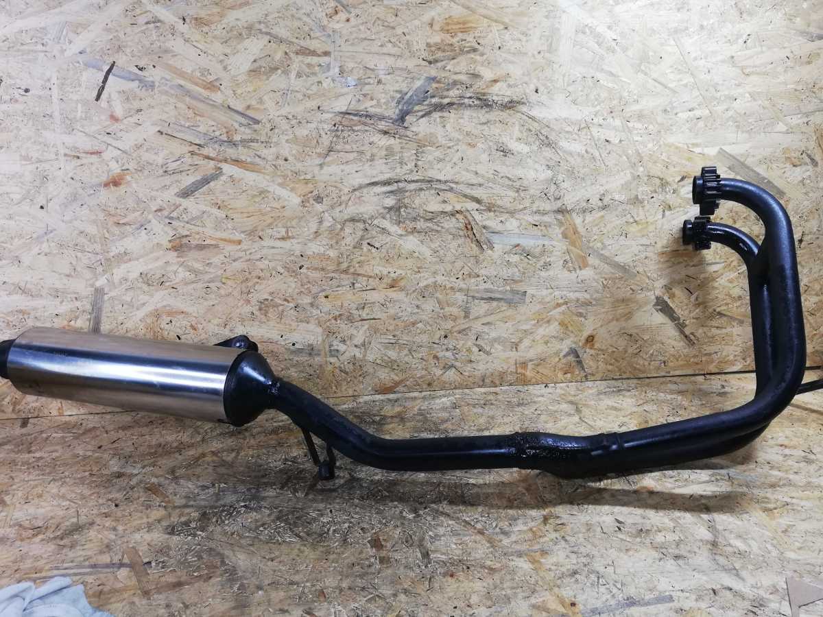 gs400イノカン エキパイ GS400 マフラー イノカン2？ 猪管3 メガ
