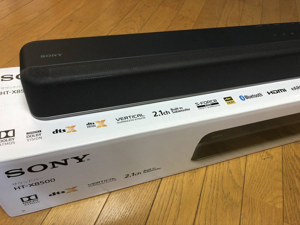 SONY HT-X8500 未使用 美品（グリル凹み有り】SONY HT-X8500 サウンド 