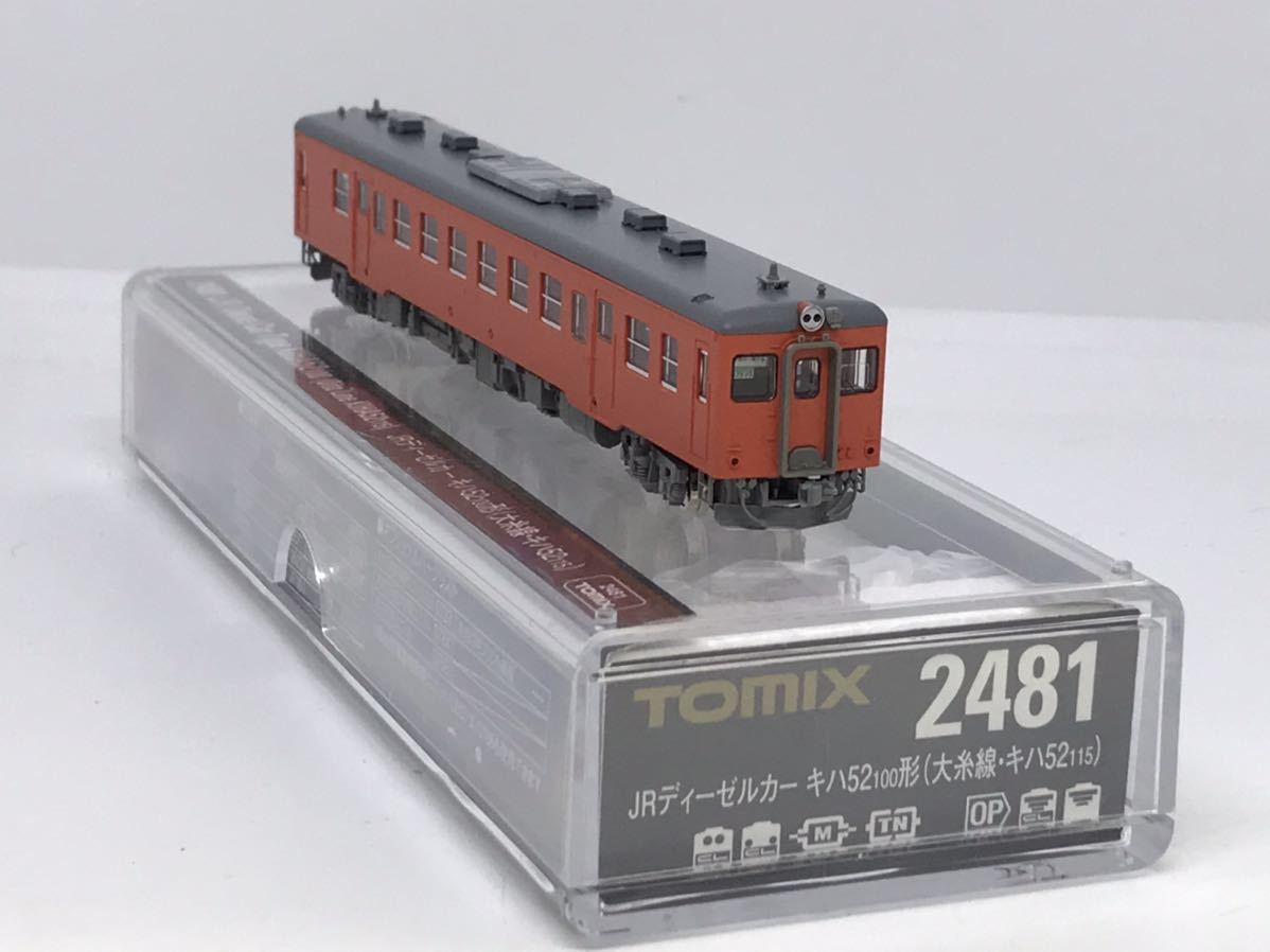 TOMIX 2481 JRディーゼルカー キハ52 100形 大糸線 キハ52 115 Nゲージ  