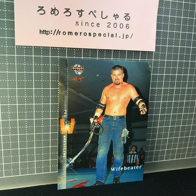 ∞ 2001年BBM♯143ワイフビーター/Wifebeater/大日本プロレス/BJW【プロレスカード】の落札情報詳細 ヤフオク落札価格検索 オークフリー