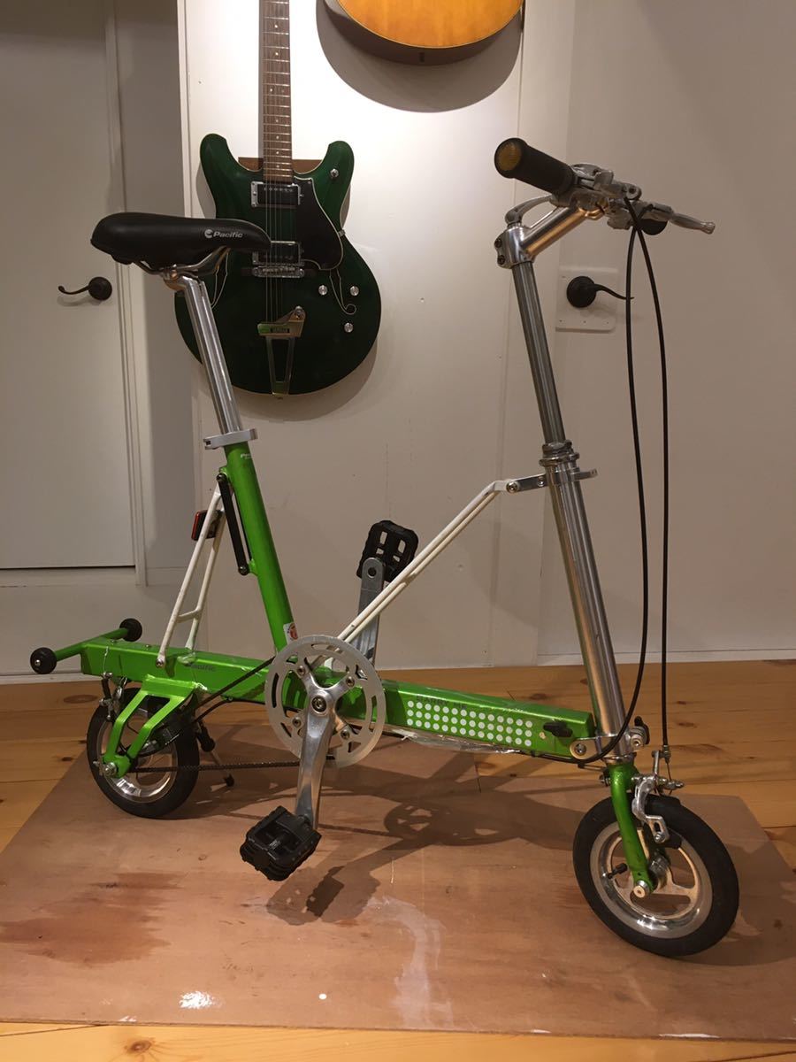 キャリーミーCarryMe グリーン レアカラー CARRYME キャリーミー 折り畳み 自転車 ライトグリーン