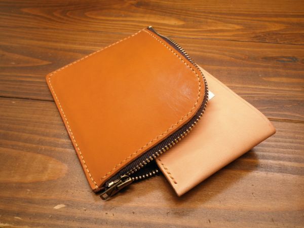 栃木サドル　L字ファスナー　財布 新品】栃木レザー L字 ファスナー コインケース 小銭入れ サドル