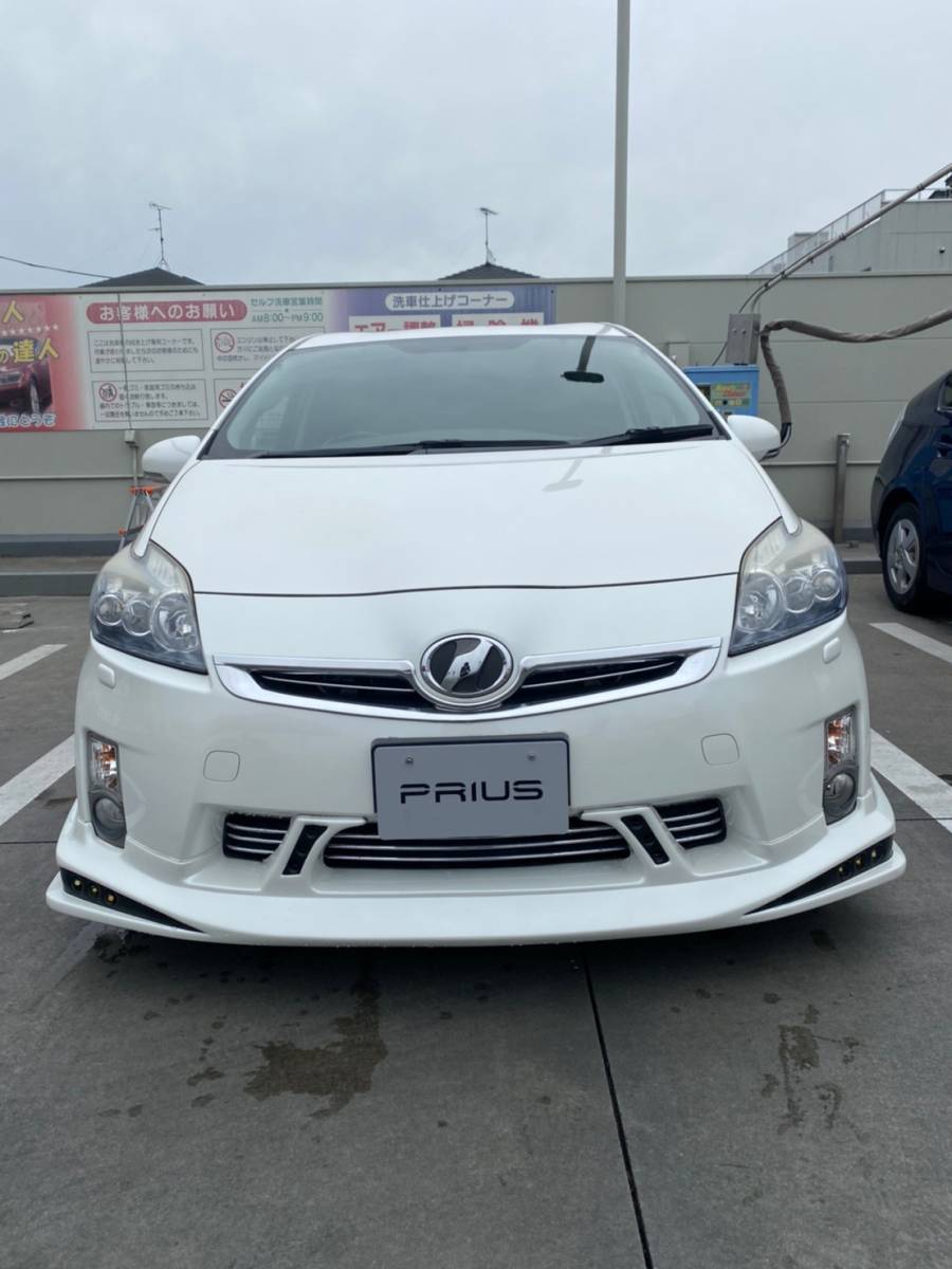 フルカスタム トヨタ プリウス G Ledエディション 本革シート ８インチナビ Bモニタ エアロ 社外テール 車検令和４年５月迄 の落札情報詳細 ヤフオク落札価格情報 オークフリー スマートフォン版