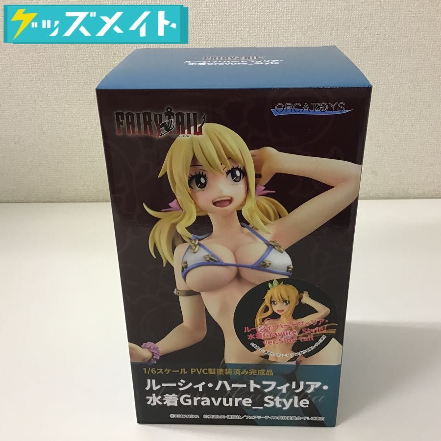 美品 オルカトイズ 1 6スケール フェアリーテイル ルーシィ ハートフィリア 水着グラビアスタイル Ver Side Tail フィギュア の落札情報詳細 ヤフオク落札価格情報 オークフリー スマートフォン版