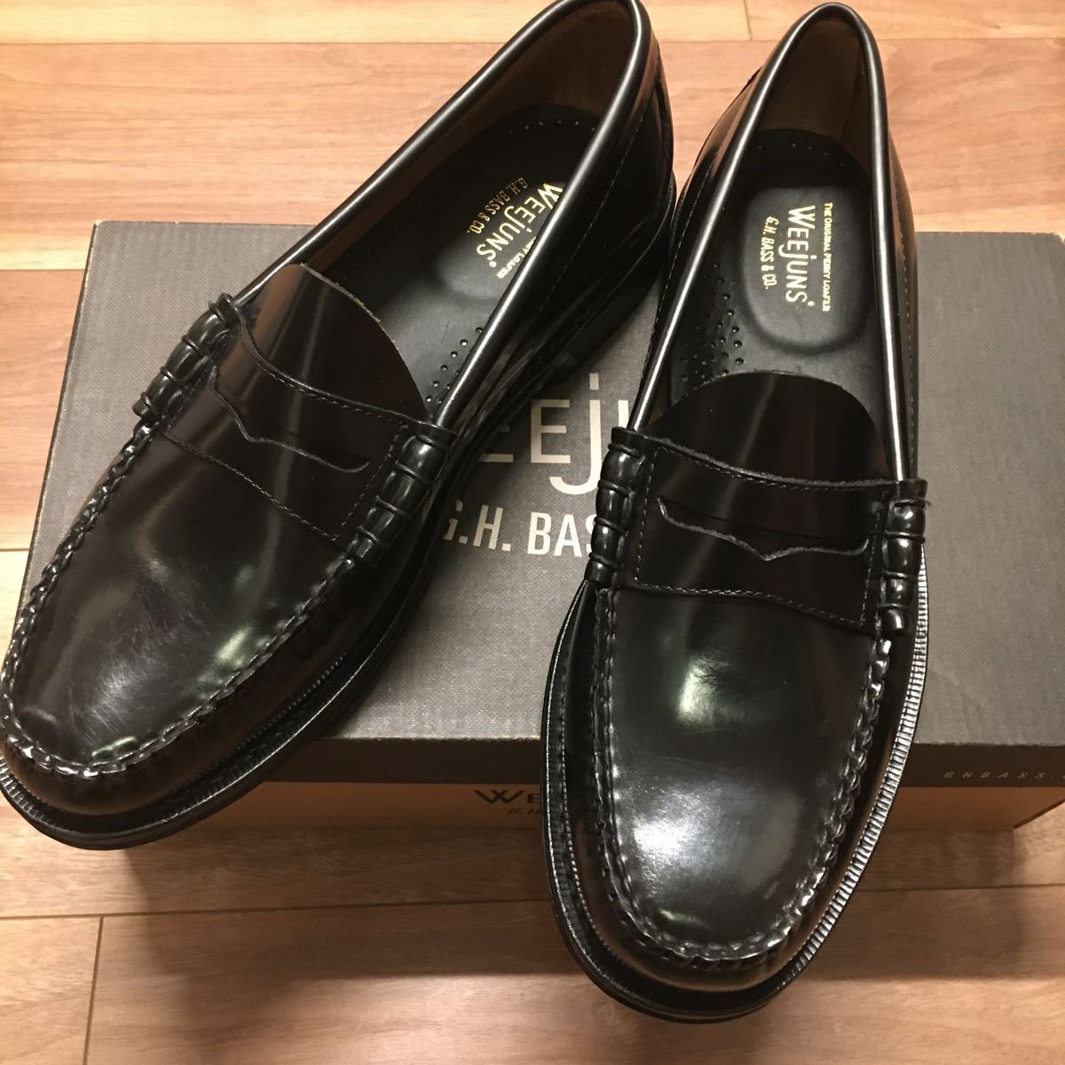 未使用 G.H. BASS (ジーエイチバス) LARSON MOC PENNY ペニー 