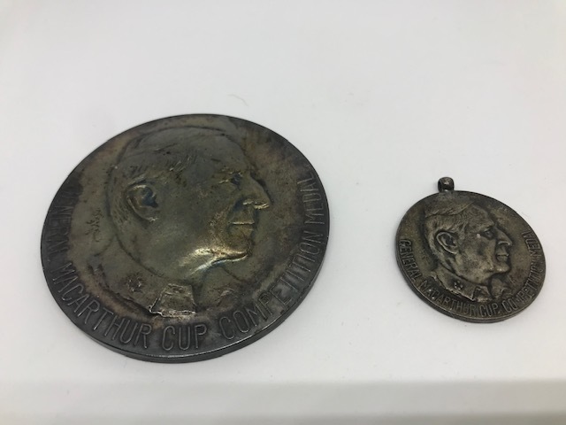 1949年広島THIRD COMPETITION マッカーサー杯記念メダル