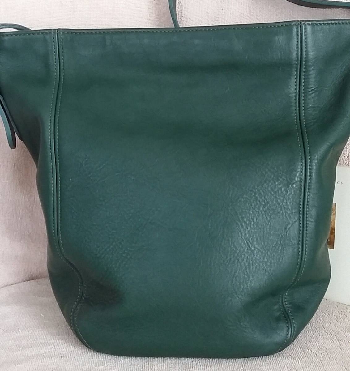 美品 COACH オールドコーチ ショルダーバッグ レザー バケツ