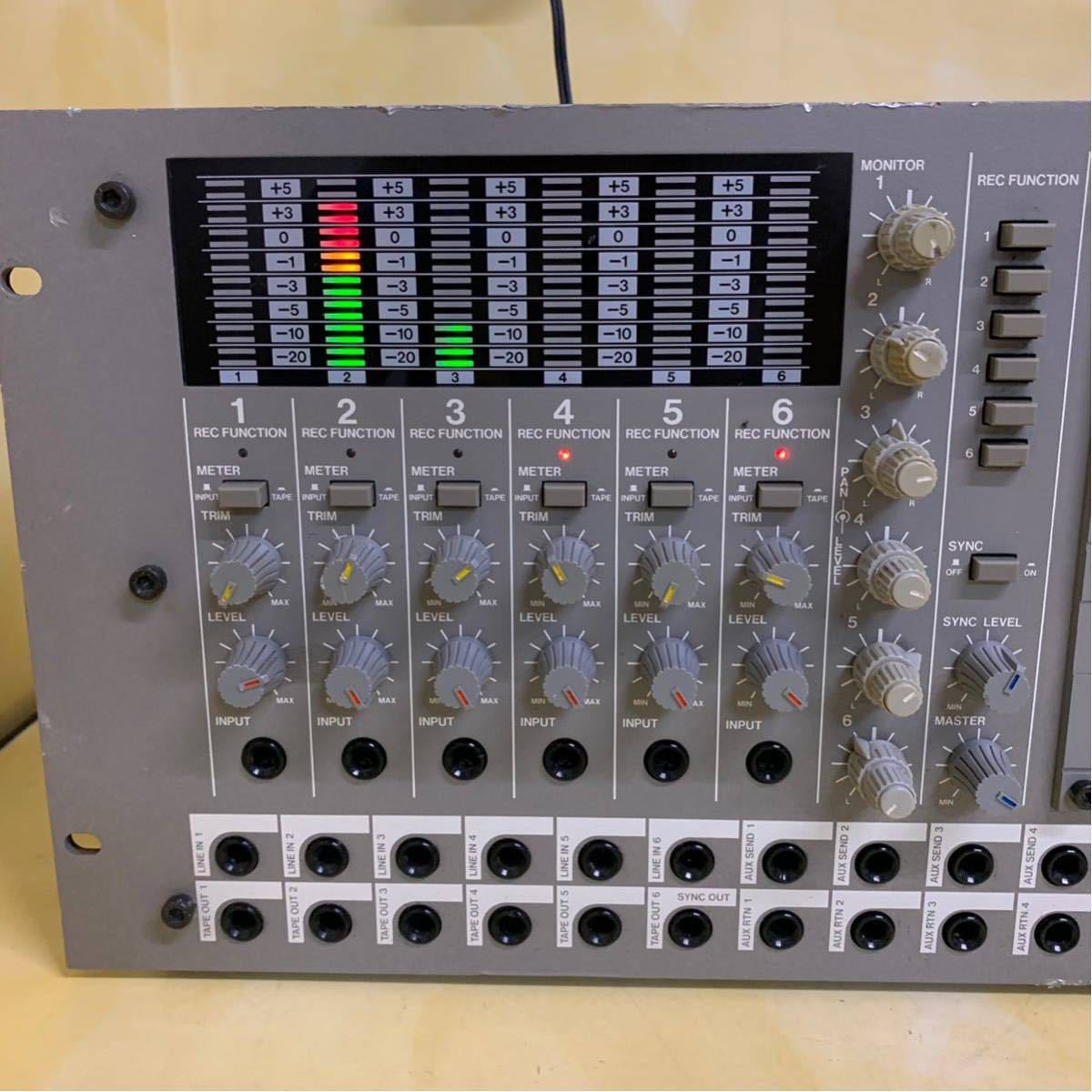 D1）Vestax MR66 カセットMTR ベスタクス マルチトラックレコーダー（4 