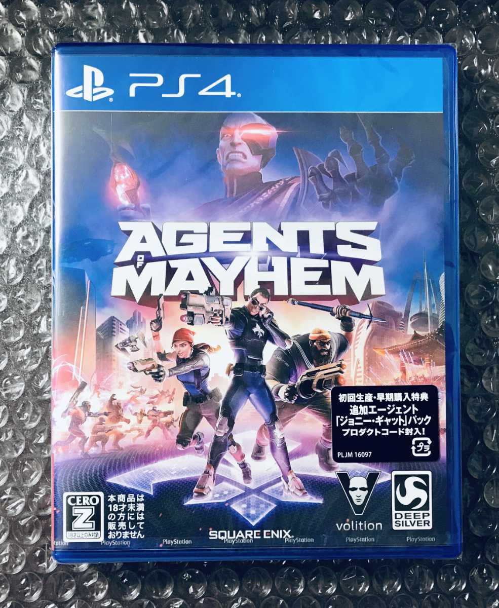 新品 新品 未使用 未開封品 Ps4 エージェンツ オブ メイヘム Agents Of Mayhem 全国一律送料225円 匿名発送 翌日発送 の落札情報詳細 ヤフオク落札価格情報 オークフリー スマートフォン版