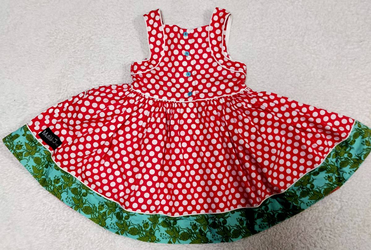 Matilda Jane サイズ6 水玉赤色ワンピース インポート シャーリー好きにも の落札情報詳細 ヤフオク落札価格情報 オークフリー スマートフォン版
