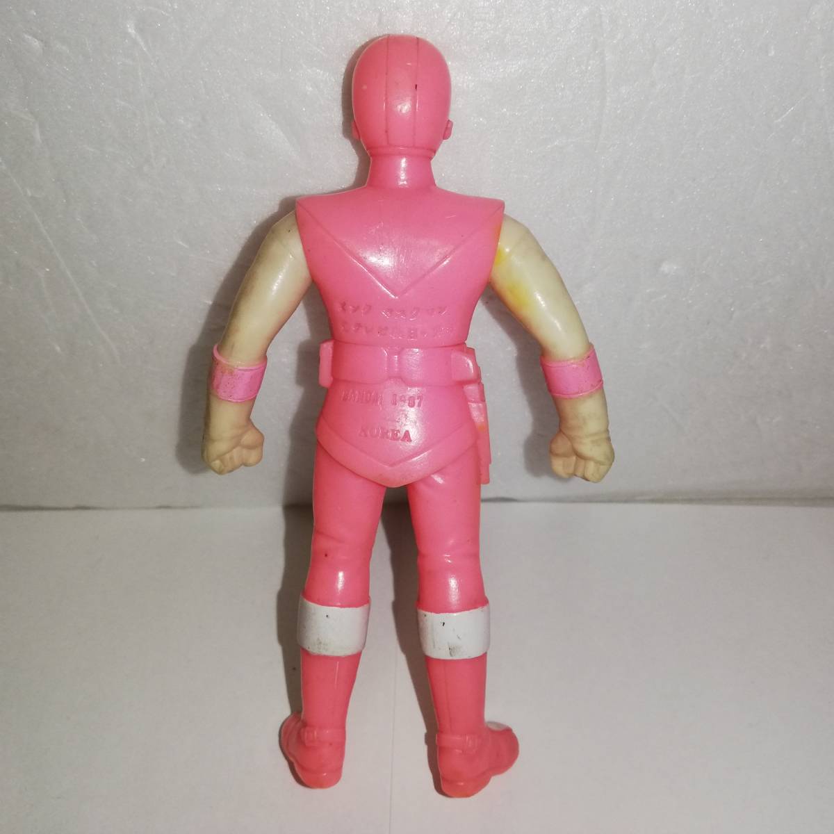 光戦隊マスクマン ブラックマスク ソフビ 12㎝ 1987年（作品紹介