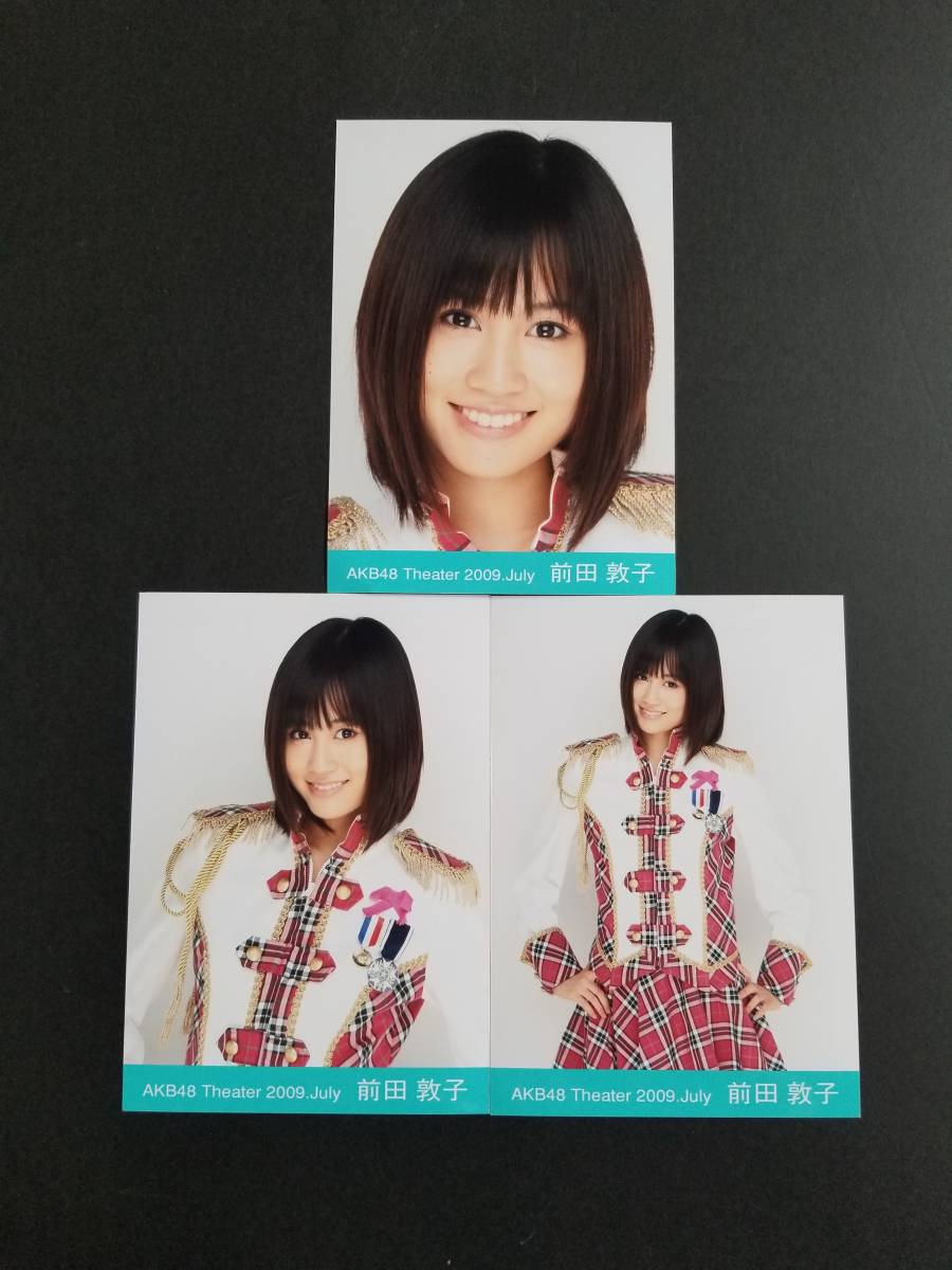 新品】AKB48 前田敦子 Theater 2009 December 生写真 4種コンプの落札
