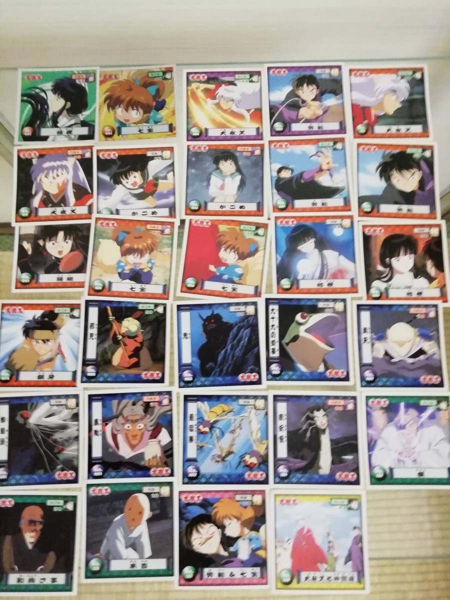 犬夜叉シール烈伝 1弾 2弾 フルコンプ 犬夜叉シール烈伝 1弾 2弾