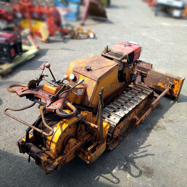 Dg201120 YANMAR ヤンマー HD800 WI ハンドドーザー □ウィンチ付き