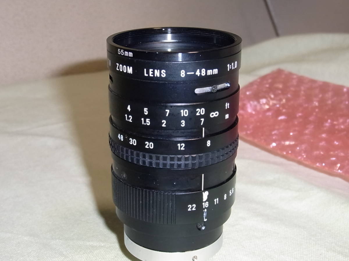 COSMICAR/PENTAX TV ZOOM LENS 8-48mm 1:1.0 Cマウントズームレンズ
