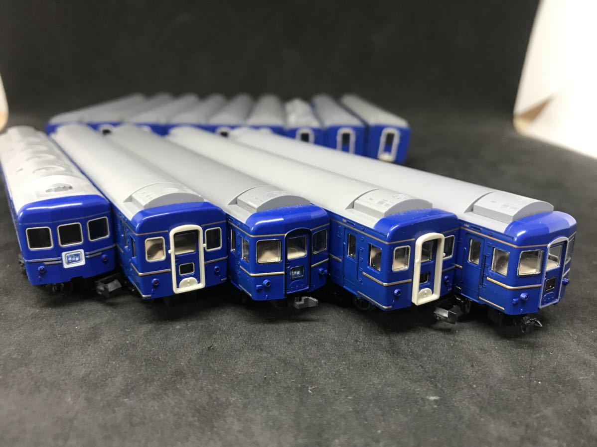 12系　14系　寄せ集めセット TOMIX 北斗星 12両編成 寄せ集め 客車 寝台特急 ブルートレイン 1円