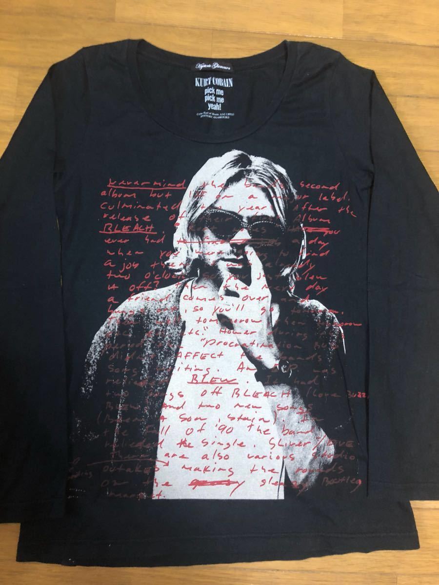 美品☆キムタク着 ヒステリックグラマー カートコバーンTシャツ ニルヴァーナ ヒステリックグラマー カートコバーン Tシャツ2枚/L ニルヴァーナ木村