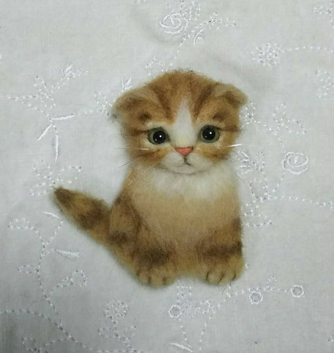 飴子様 猫 羊毛フェルトブローチ（お品書き一覧 | 東京