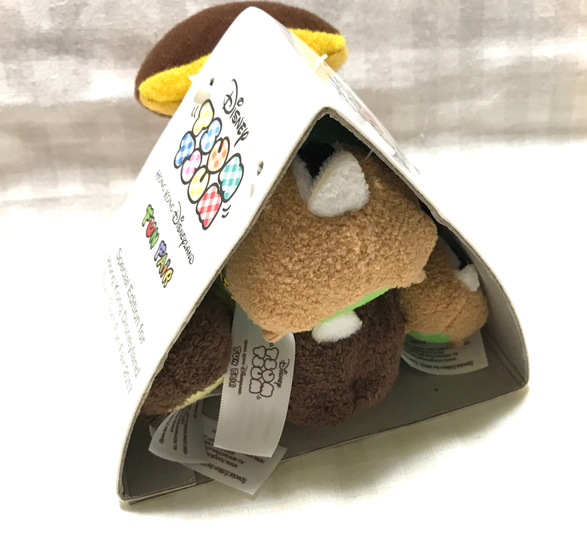 新品】香港ディズニー ツムツム ファン フェア チップ&デール 栗