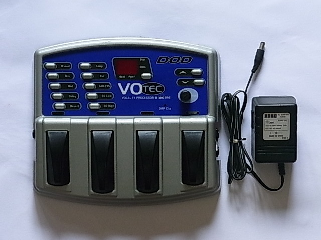 Digitech DOD VOTEC ボーカル用エフェクター 中古 の落札情報詳細