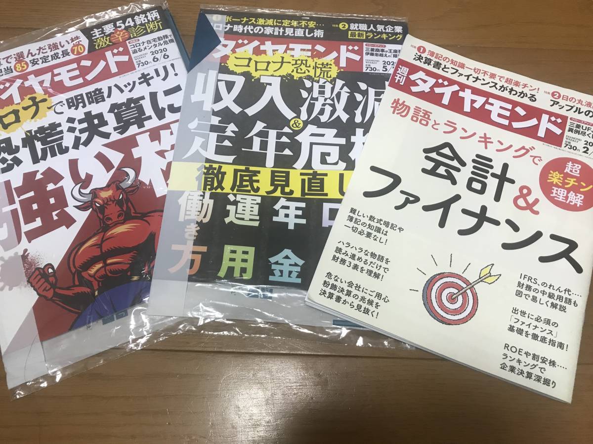 新品 送料無料 週刊ダイヤモンド 最新号 最新刊 年6月6日号 コロナ耐久度 決裁 コロナ 株 在宅勤務 メンタルヘルス 高配当 銘柄 の落札情報詳細 ヤフオク落札価格情報 オークフリー スマートフォン版 新品 送料無料 週刊ダイヤモンド 最新号 最新刊 年6月6日号 コロナ耐久度 決裁 コロナ 株 在宅勤務 メンタルヘルス 高配当 銘柄 の落札情報詳細 ヤフオク落札価格情報 オークフリー スマートフォン版