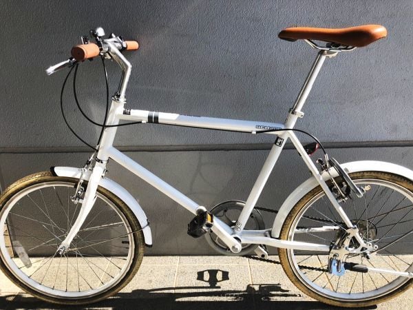 SCH206 ホワイト ミニベロ 自転車 本体 アサヒサイクル SCH206