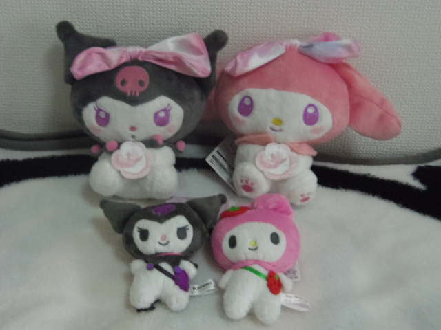 マイメロディ ロマンティックローズ ぬいぐるみ ゆるかわ サンリオ