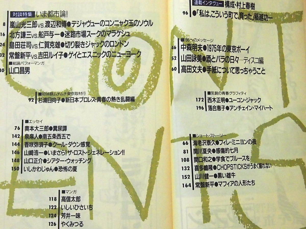 本 Book 別冊小説現代 短篇 コラム 特集号 1986 Autumn 講談社 村上春樹 の落札情報詳細 ヤフオク落札価格情報 オークフリー スマートフォン版 本 Book 別冊小説現代 短篇 コラム 特集号 1986 Autumn 講談社 村上春樹 の落札情報詳細 ヤフオク落札価格情報 オークフリー スマートフォン版