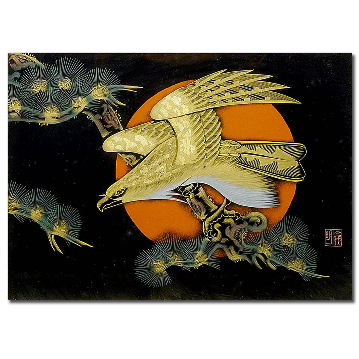 ⭐︎色褪せない美しい作品⭐︎【松井義明】輪島塗　額縁アート　「紫陽花」 ⭐︎色褪せない美しい作品⭐︎【松井義明】輪島塗 額縁アート