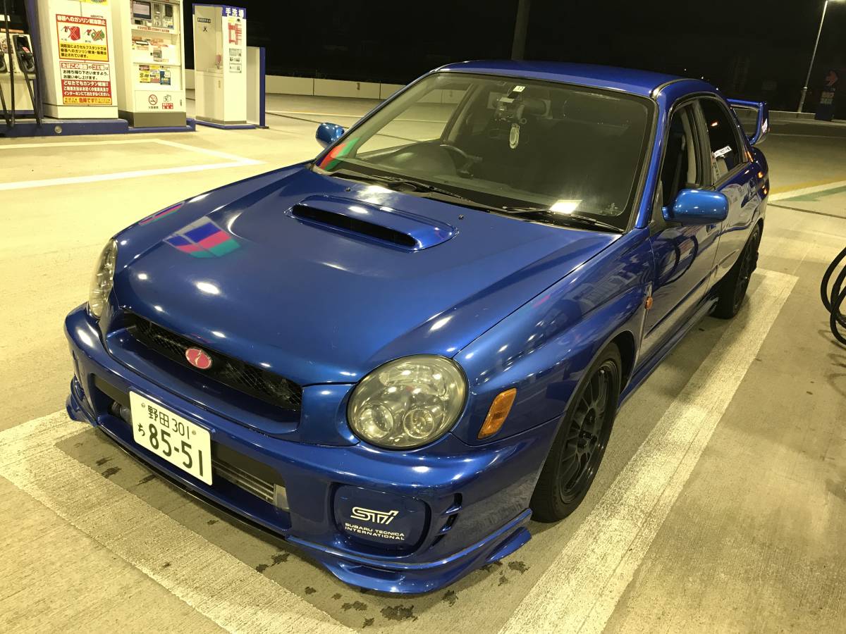 車検つき 売切 スバル インプレッサ 5速mt Wrx Gda 11万キロ 前置きインタークーラー 車高調 美車 大型リアウイング 女性オーナー の落札情報詳細 ヤフオク落札価格情報 オークフリー スマートフォン版