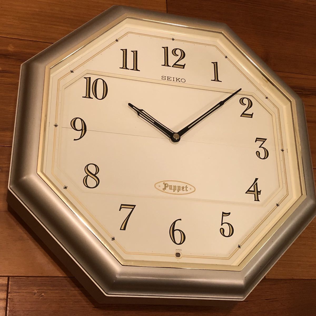 動作品 SEIKO セイコー からくり時計 Puppet パペット 掛け時計