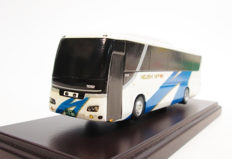 HD951アドウィング☆1/80 ミニカー☆東日本急行☆日野 新型セレガ