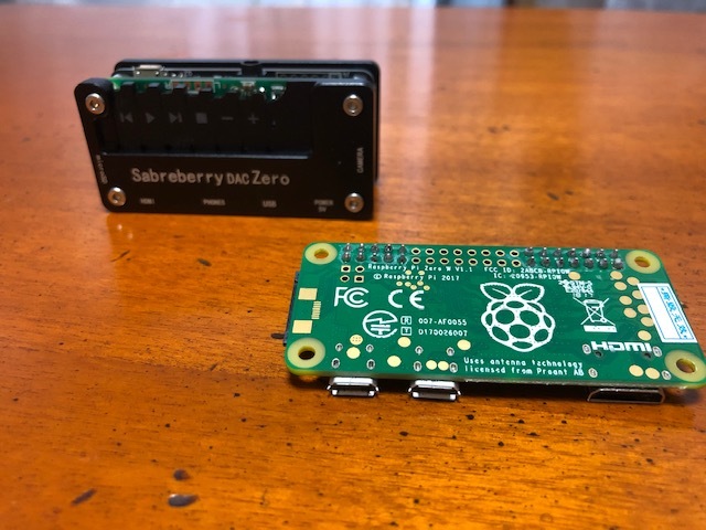 Sabreberry DAC ZERO raspberry pi zero - PC周辺機器