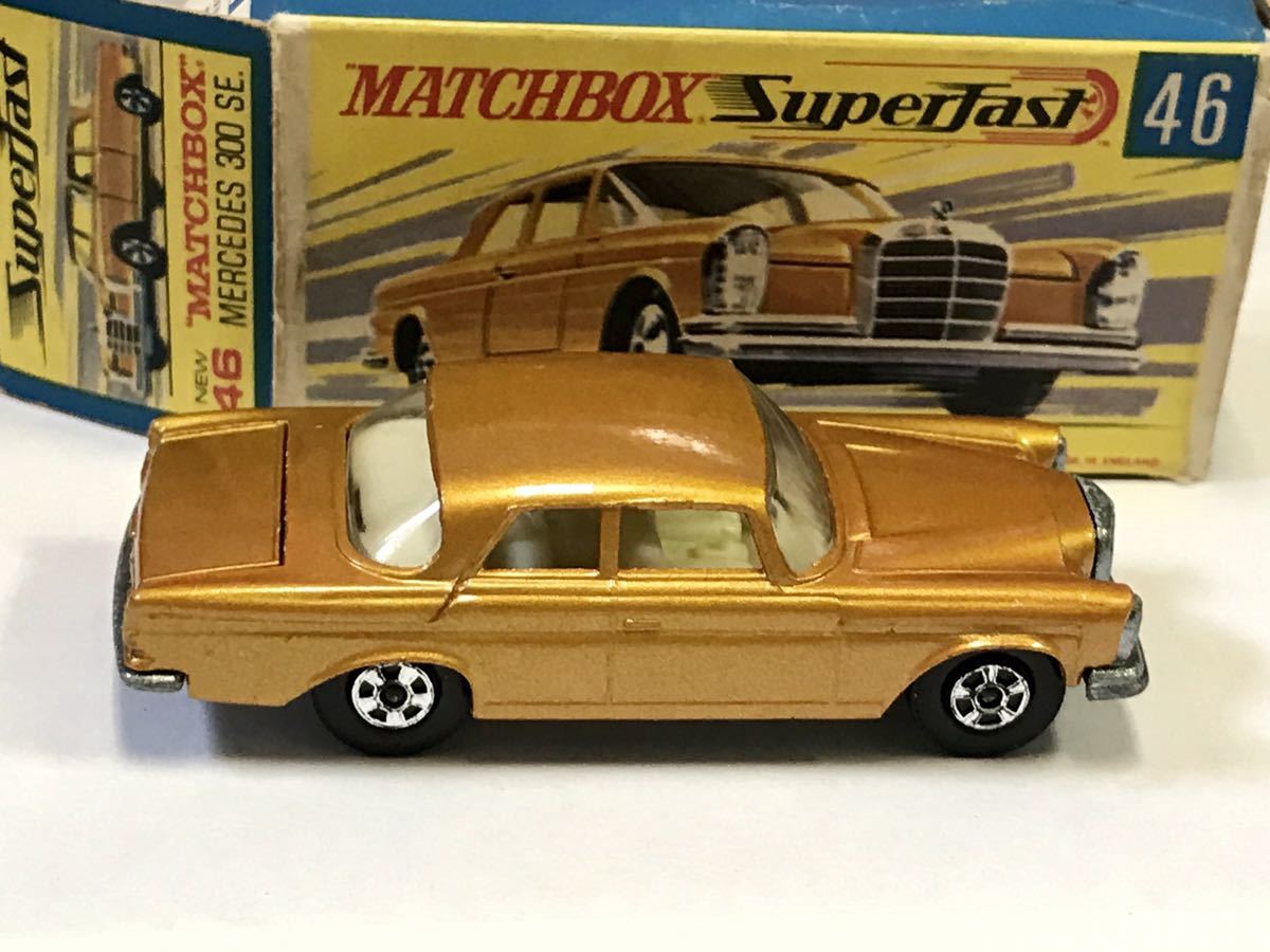 ☆MATCHBOX マッチボックス No.46 SUPER FAST MERCEDES BENZ 300 SE